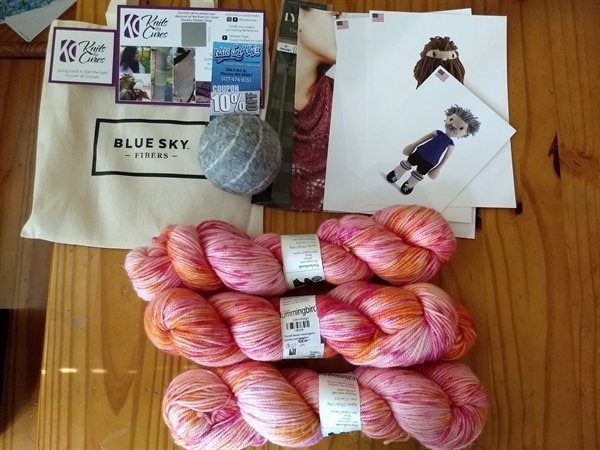 Driftless shop hop - yarnology purchase 2019 - yarn stash acquisition