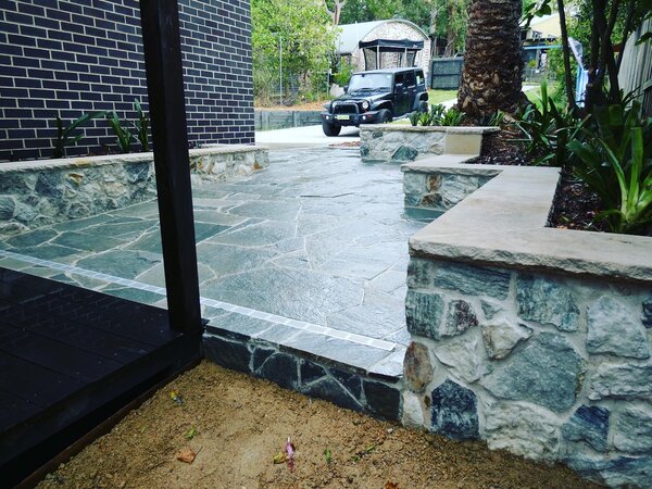 Kimba slate stone Crazy paving