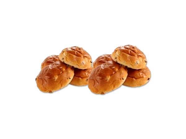 Roomboter Mini Rozijnbollen x10