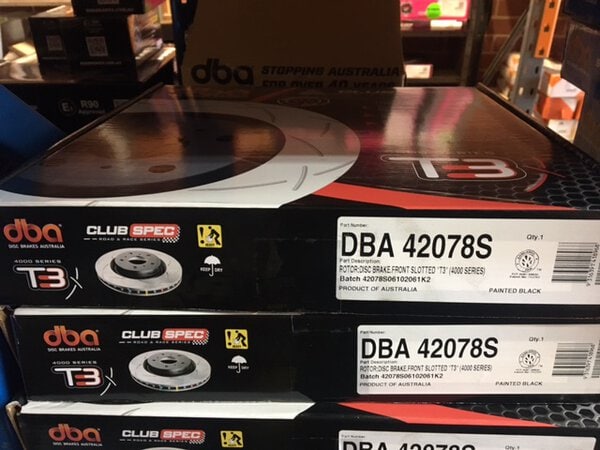 DBA42078S VF V8 SLOTTED ROTORS