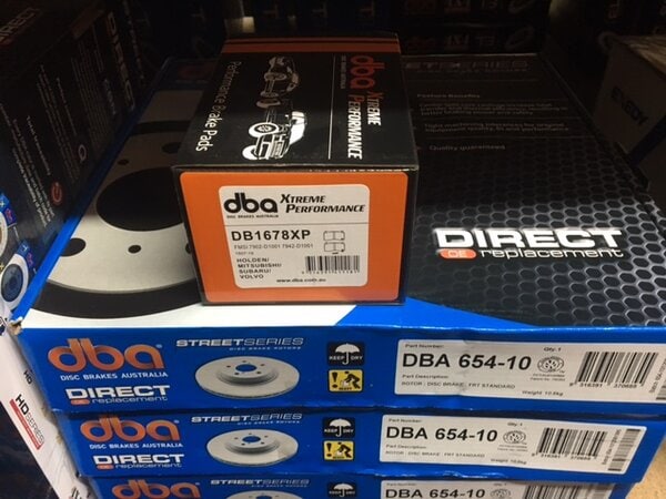 DBA654-10 DB1678XP WRX-STI ROTORS &PADS