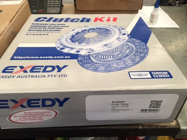HYK-7834 HYUNDAI ILOAD 5 SPEED DIESEL CLUTCH KIT