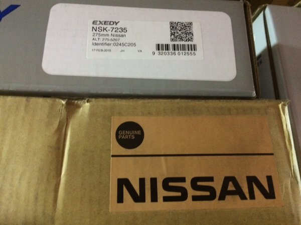 NSK-7235DMF DUALMASS FLYWHEEL & CLUTCH KIT
