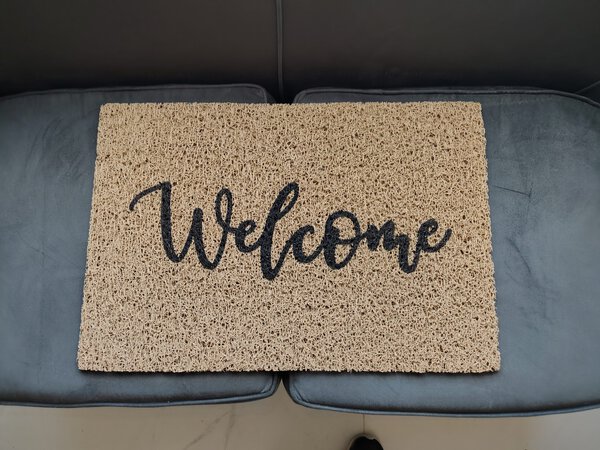 Felpudo "Welcome cursiva" -  60x40 cm - Imagen 2