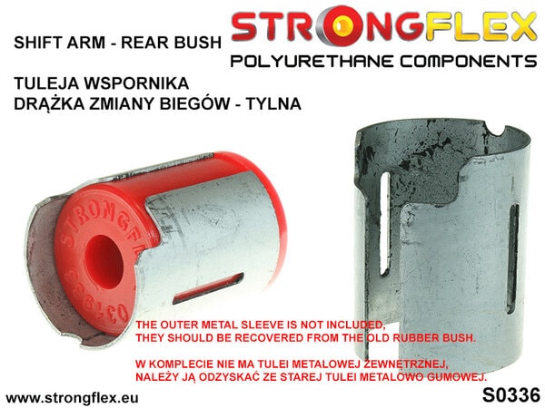 STRONGFLEX Polyurethane Shift Arm - Rear Bushing Sport 031933A (4)