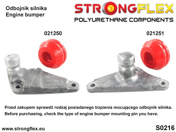 STRONGFLEX Polyurethane Engine Bumper 021251B (2)