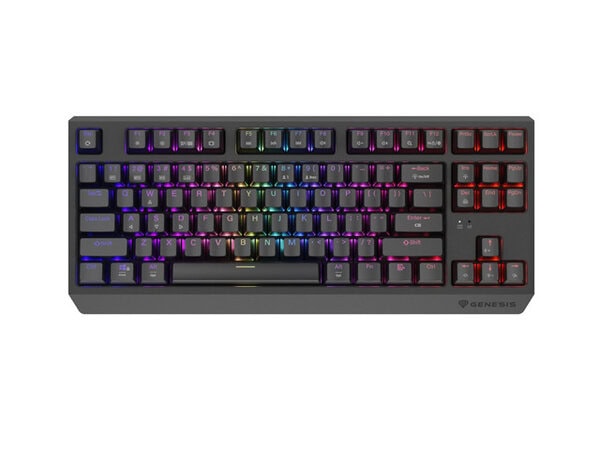 Keyboard Genesis Gaming Thor 230 TKL Wireless Mechanical RGB Black Outemu Red Switches