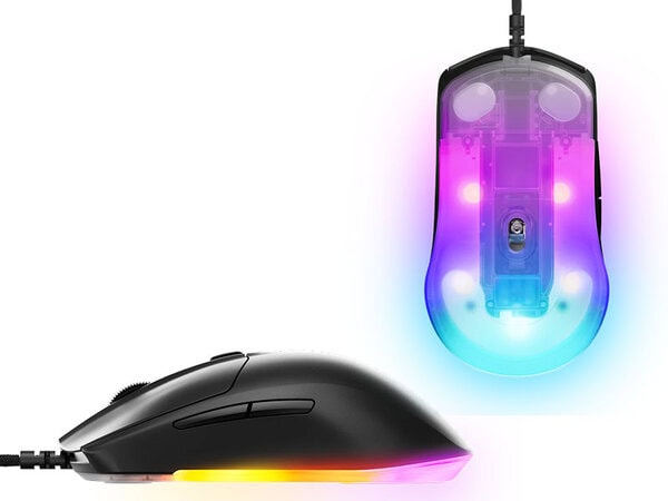 Mouse SteelSeries Rival 3 Gen 2 Gaming Optical 6-button Symmetrical RGB Black