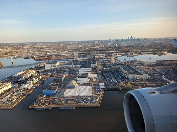 Flight over Philly