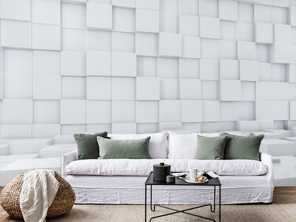3D foto tapeta – Minimalistički zidni paneli – varijanta 11
