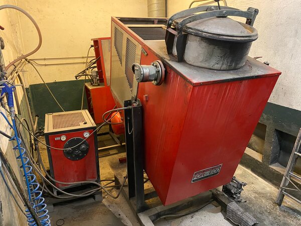 destiladora de disolventes formeco 8.5kw 120l