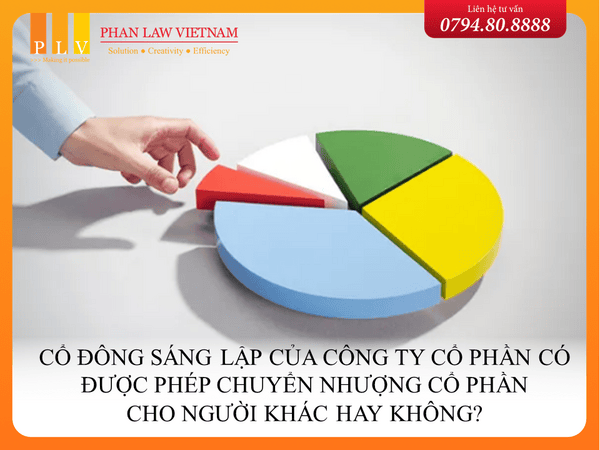 Cổ đông sáng lập của công ty cổ phần có được phép chuyển nhượng cổ phần cho người khác hay không?
