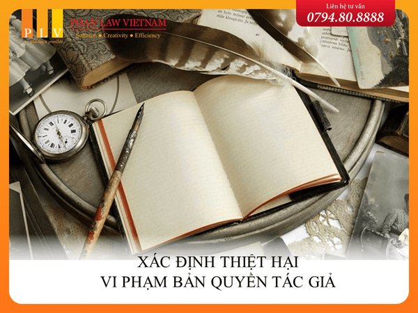 Làm sao để xác định thiệt hại vi phạm bản quyền tác giả?
