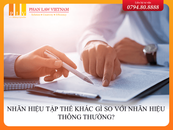 Nhãn hiệu tập thể khác gì so với nhãn hiệu thông thường?