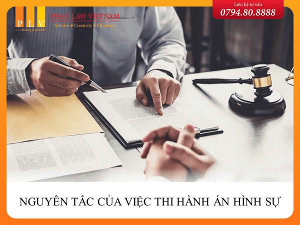 Nguyên tắc của việc thi hành án hình sự