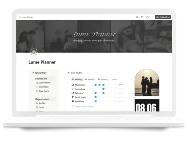 Lume Planner 2026 - Notion Template
