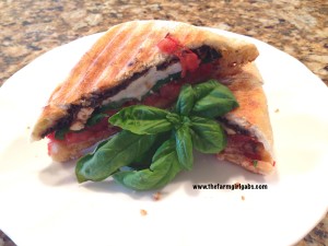 caprese panini