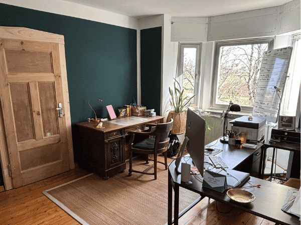 Büro nach der Renovierung