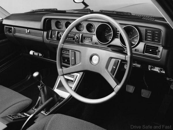Datsun Bluebird 180B dashboard 1979