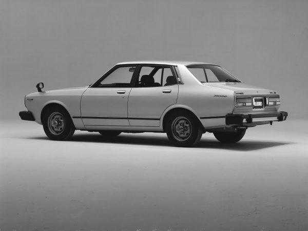 Datsun Bluebird 180B sedan side 1979