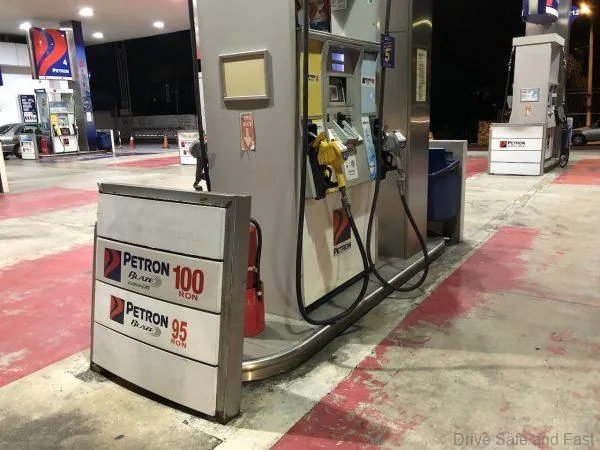 Petron Fuel Station RON 100