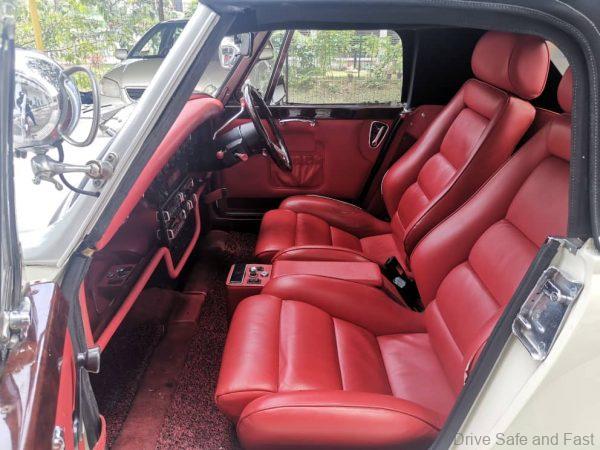 Desande V8 Roadster seats