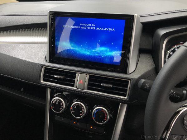 Mitsubishi XPANDER infotainment