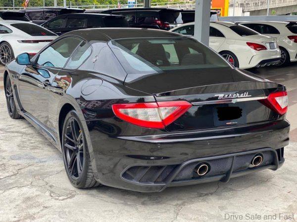 Maserati GranTurismo MC Stradale rear diffuser