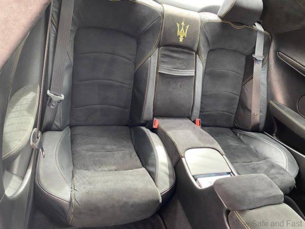 Maserati GranTurismo MC Stradale rear seats