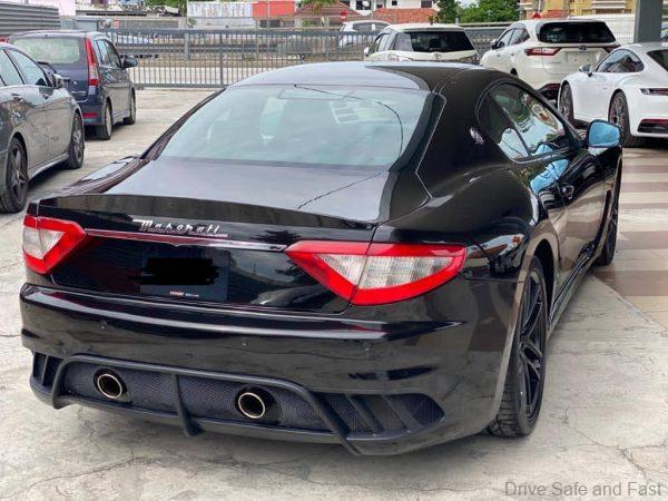 Maserati GranTurismo MC Stradale rear