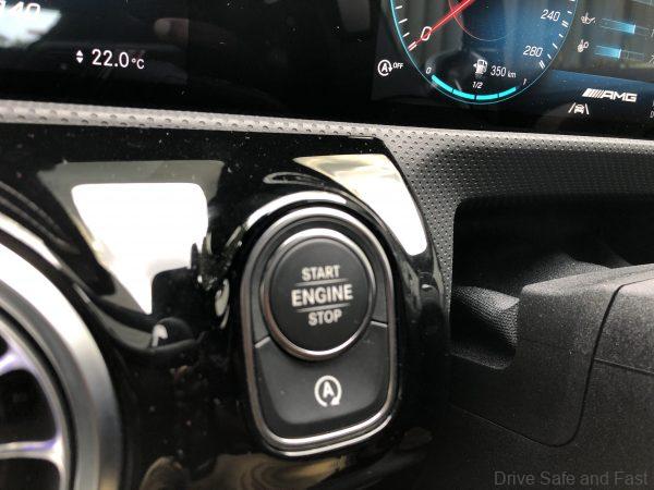 Mercedes-AMG A35 4Matic ignition