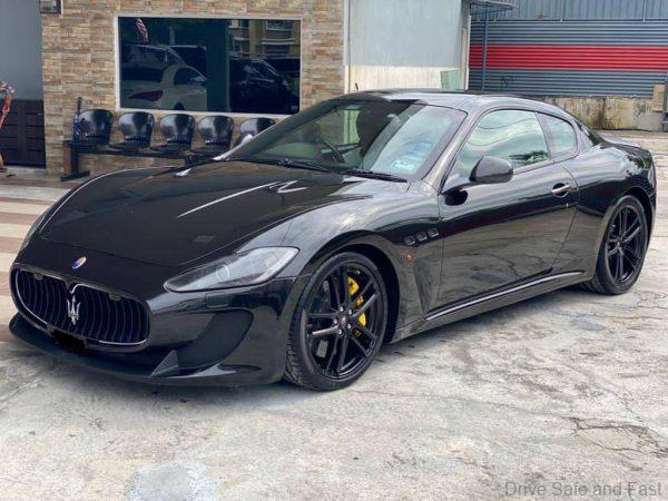 Maserati GranTurismo MC Stradale side view