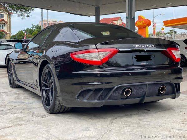 Maserati GranTurismo MC Stradale rear view