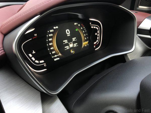 Proton X50 Highline_instrument cluster
