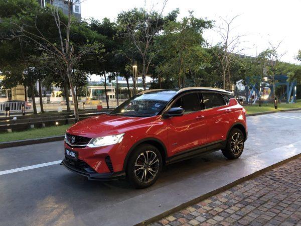 Proton X50 Highline_parked
