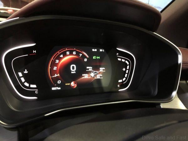 Proton X50 Highline_sport mode