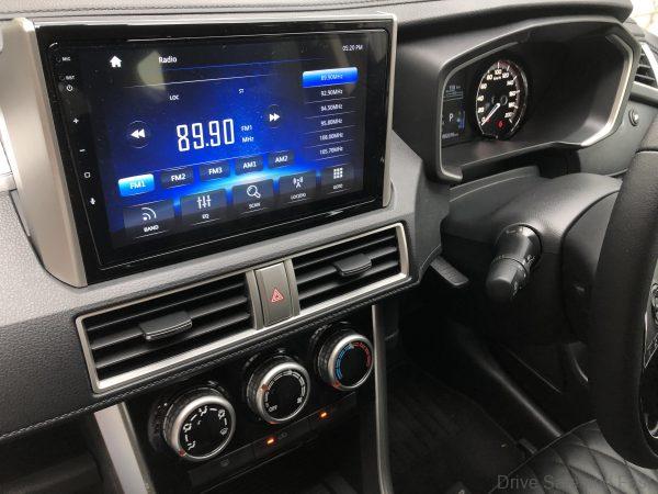 Mitsubishi XPANDER_infotainment screen