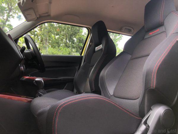 Suzuki Swift 1.4L Boosterjet_semi bucket seats