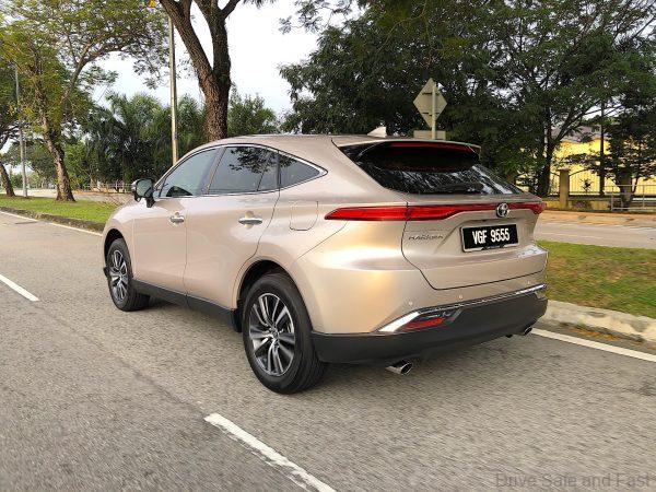 Toyota Harrier_2021_rear