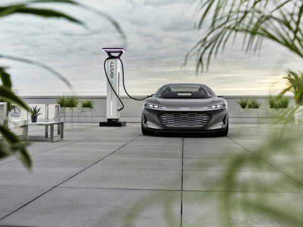 Charging the Audi grandsphere concept