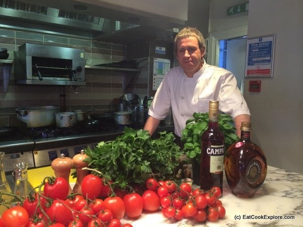Head chef Chris O’Neill