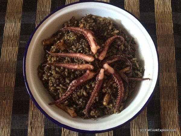 Arroz Negro Spanish Squid Ink Rice Recipe