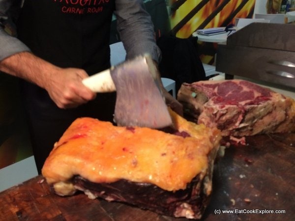Tasting 16 year old Basque Txuletón Beef 4 Basque Txuleton