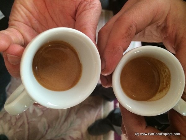 The perfect crema on top of a perfect Espresso