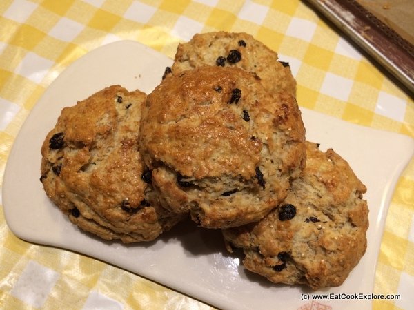 Spelt and Quinoa Scones
