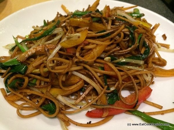 Hong Kong fried noodles