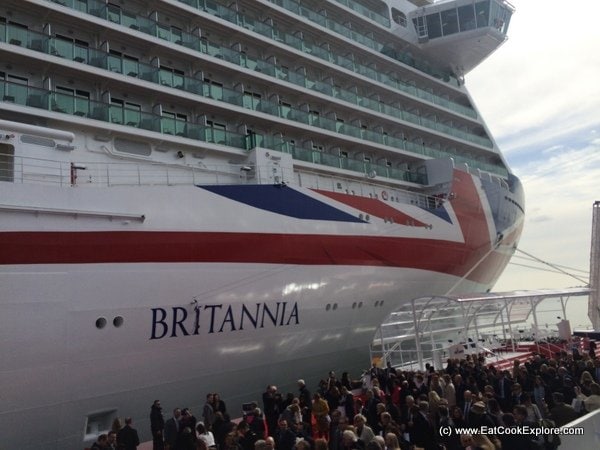 P&O's Britannia Cruise Ship