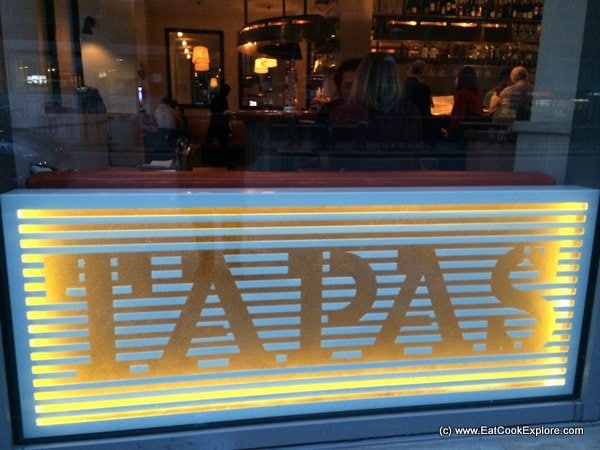 Tapas revolution Shoreditch