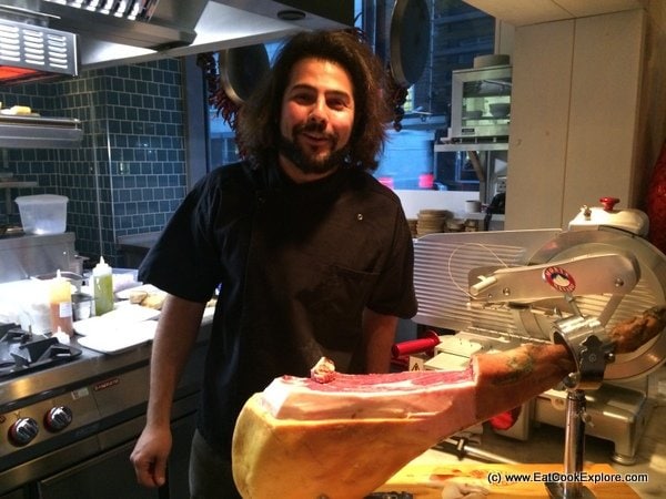 Omar Alibhoy at the new Tapas Revolution Shoreditch Omar Alibhoy at the new Tapas Revolution Shoreditch