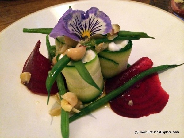 Tapas revolution courgette salad
